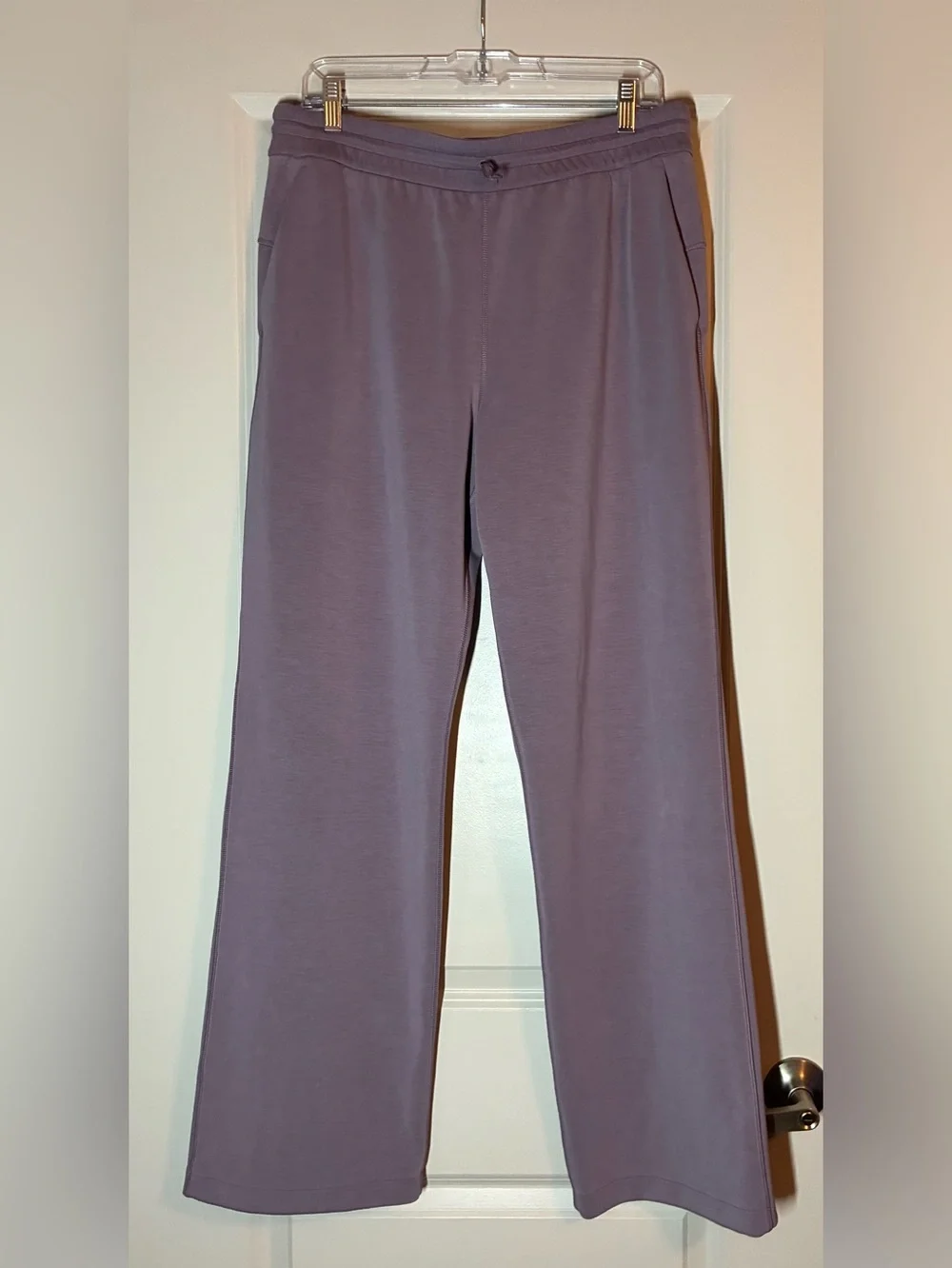 Lululemon Softstreme High-Rise Pant *Full Length in Purple Ash Size 12